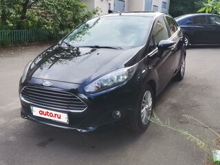 2016 Ford Fiesta Mk6 Рестайлинг, чёрный, 850000 рублей, вид 1