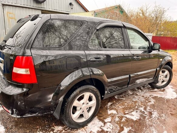 2007 Kia Sorento I Рестайлинг, чёрный, 1500000 рублей