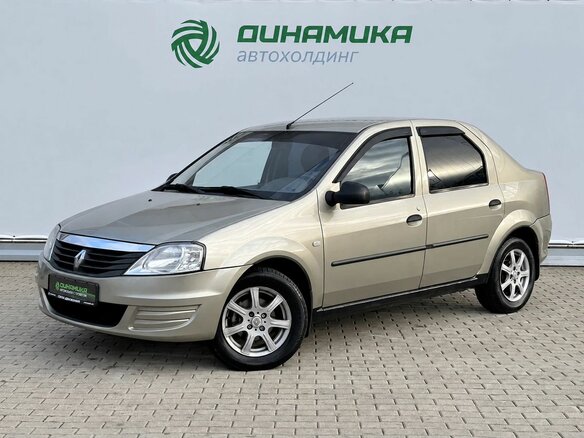 2012 Renault Logan I Рестайлинг, бежевый, 470000 рублей