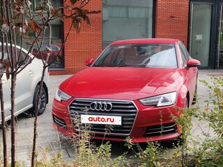 2015 Audi A4 V (B9), красный, 1780000 рублей, вид 1