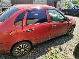 2006 Lada (ВАЗ) Kalina I, красный, 110000 рублей, вид 4