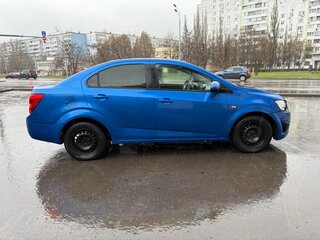 2012 Chevrolet Aveo II, синий, 500000 рублей, вид 4