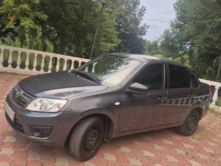 2017 Lada (ВАЗ) Granta I, серый, вид 3