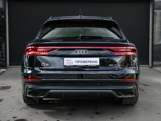 2019 Audi Q8 55 TFSI I (4M), чёрный, 4550000 рублей, вид 5