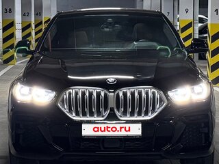 2021 BMW X6 40d III (G06), чёрный, 11800000 рублей, вид 4