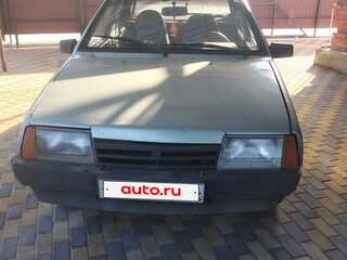 1998 Lada (ВАЗ) 21099, голубой, 90000 рублей, вид 1