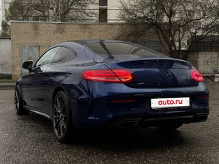 2018 Mercedes-Benz C-Класс 200 IV (W205) Рестайлинг, синий, 3200000 рублей, вид 3