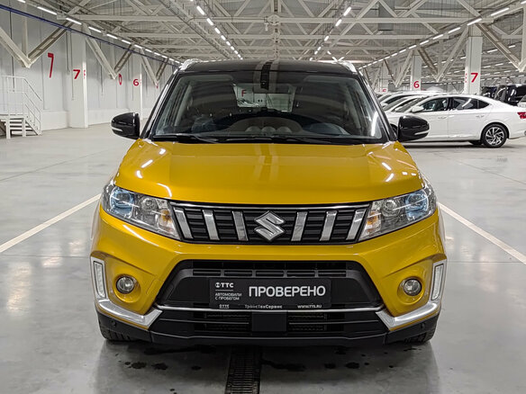 2019 Suzuki Vitara II Рестайлинг, жёлтый, 1870000 рублей - вид 1