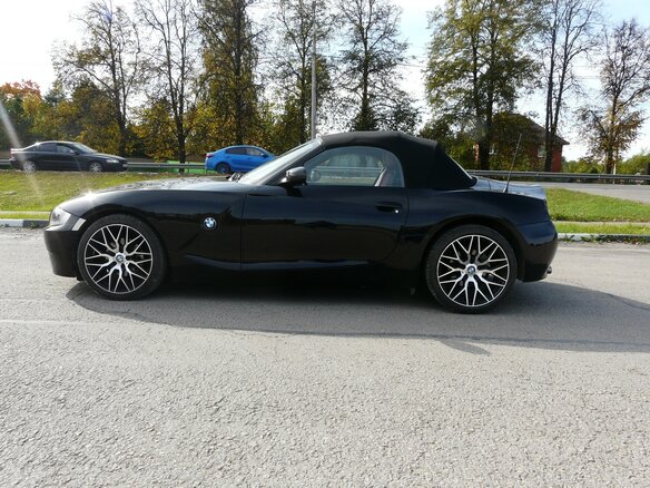 2007 BMW Z4 I (E85/E86) Рестайлинг, чёрный, 1750000 рублей - вид 21