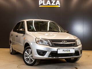 2016 Lada (ВАЗ) Granta I, серебристый, 400000 рублей, вид 2