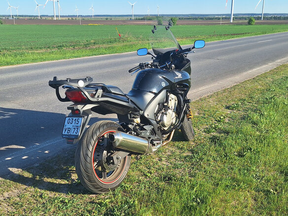 2008 Honda CBF 600, чёрный, 550000 рублей - вид 2