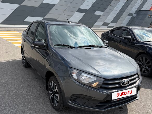 2025 Lada (ВАЗ) Granta I Рестайлинг, серый, 939000 рублей - вид 5