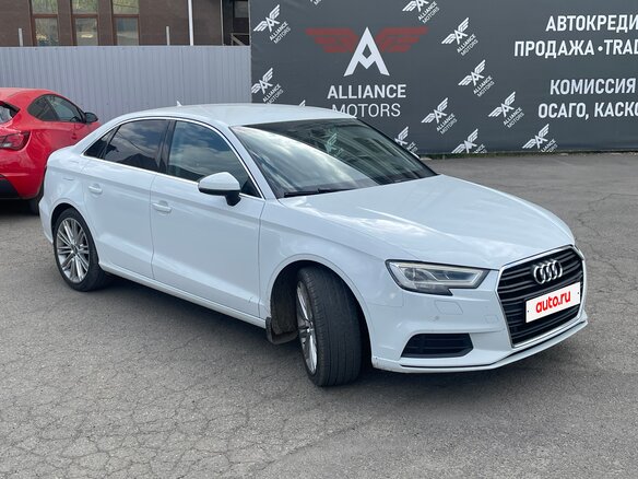 2016 Audi A3 III (8V) Рестайлинг, белый, 1700000 рублей - вид 2