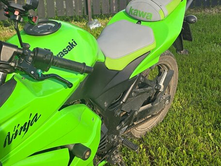 2012 Kawasaki Ninja 250R, зелёный, 300000 рублей, вид 5