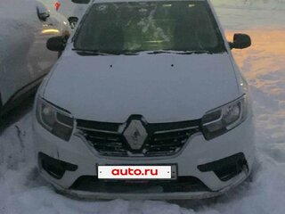 2021 Renault Logan II Рестайлинг, белый, 640300 рублей, вид 1