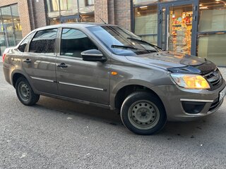 2015 Lada (ВАЗ) Granta I, коричневый, 328000 рублей, вид 2