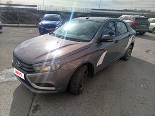 2016 Lada (ВАЗ) Vesta I, серый, 550000 рублей, вид 1
