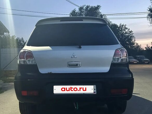 2003 Mitsubishi Outlander I, серебристый, 415000 рублей - вид 9