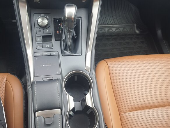 2019 Lexus NX 300 I Рестайлинг, синий, 3800000 рублей - вид 16