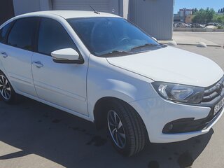 2021 Lada (ВАЗ) Granta I Рестайлинг, белый, 700000 рублей, вид 3