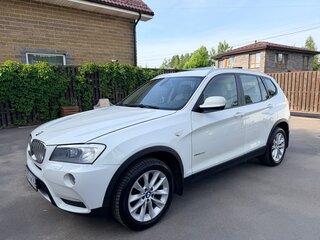 2012 BMW X3 20d xDrive II (F25), белый, 1695000 рублей, вид 1