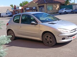 2001 Peugeot 206, серебристый, 260000 рублей, вид 2