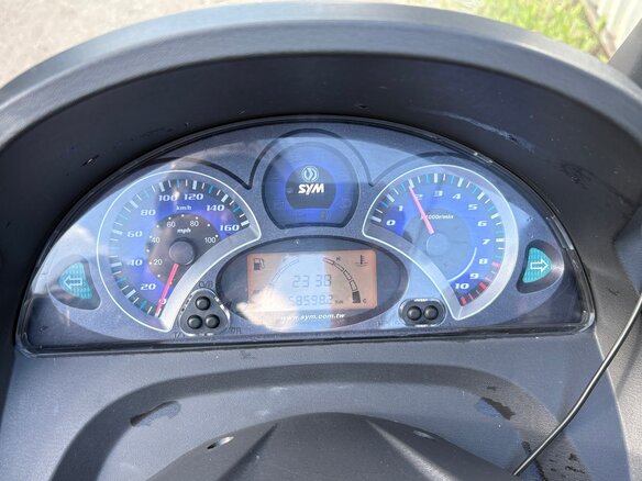 2011 Sym GTS 300, серый - вид 2