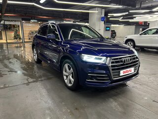 2019 Audi Q5 II (FY), синий, 4400000 рублей, вид 3