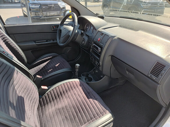 2007 Hyundai Getz I Рестайлинг, серебристый, 445000 рублей - вид 10