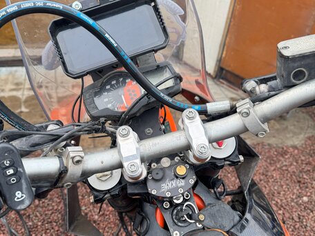 2015 KTM 690 Enduro R, оранжевый, 600000 рублей, вид 5