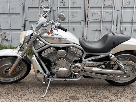 2002 Harley-Davidson V-Rod, серебристый, 599000 рублей, вид 2