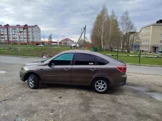 2016 Lada (ВАЗ) Granta I, коричневый, 420000 рублей, вид 5