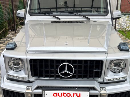 2003 Mercedes-Benz G-Класс AMG 55 AMG I (W463), белый, 3300000 рублей, вид 1