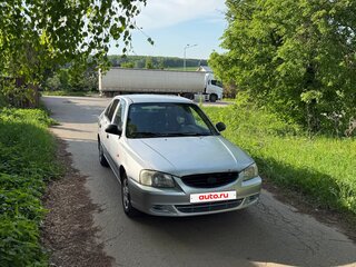 2007 Hyundai Accent ТагАЗ II, серебристый, 280000 рублей, вид 3