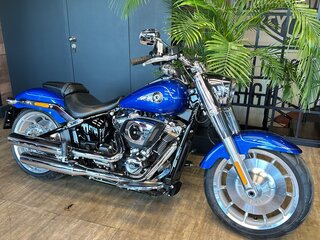 2025 Harley-Davidson Fat Boy, синий, 3690000 рублей, вид 2