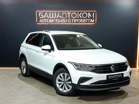 2021 Volkswagen Tiguan II Рестайлинг, белый, 2990000 рублей, вид 3