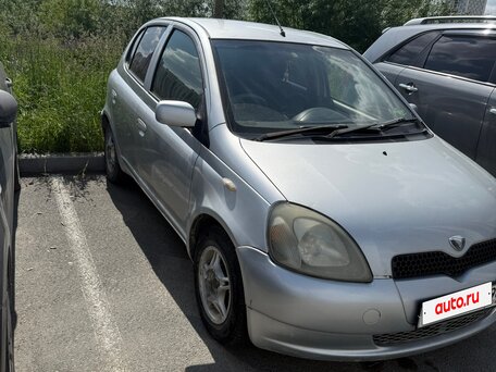 2001 Toyota Vitz I (P10), серый, 260000 рублей, вид 2