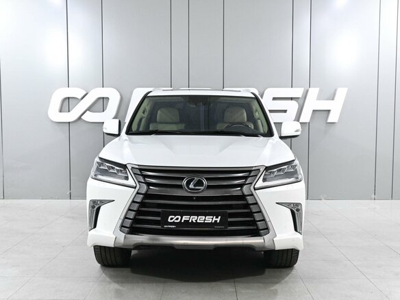 2017 Lexus LX 570 III Рестайлинг 2, белый, 5799000 рублей - вид 2