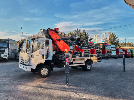 2026 Isuzu Автовышки, серебристый, 6751853 рублей, вид 1