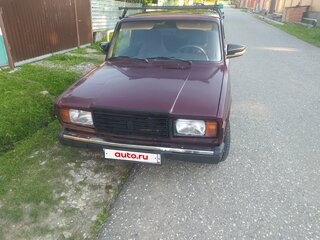 2007 Lada (ВАЗ) 2107, красный, 115000 рублей, вид 3