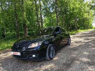 2008 Mazda 3 I (BK) Рестайлинг, чёрный, 550000 рублей, вид 3