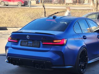 2022 BMW M3 Competition Package VI (G80), синий, 11100000 рублей, вид 5