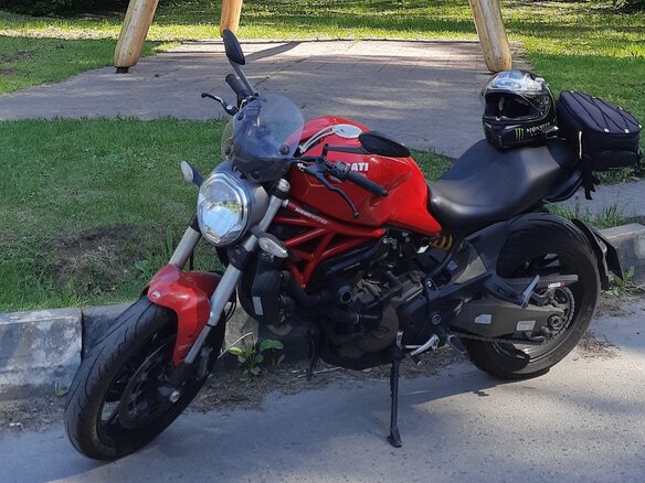 2014 Ducati Monster 821, красный, 500000 рублей - вид 12
