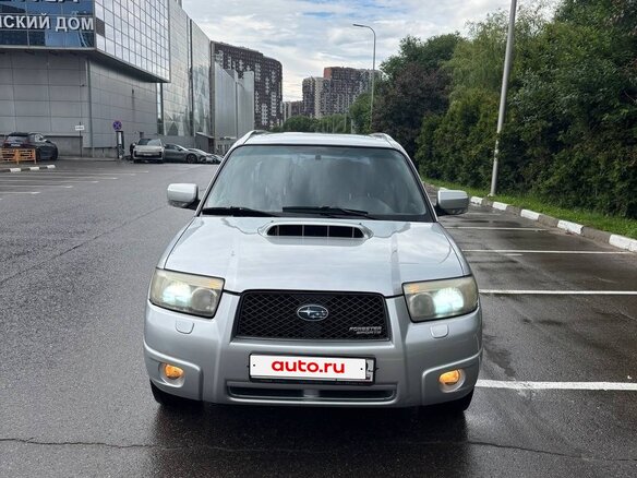 2007 Subaru Forester II Рестайлинг, серебристый, 1350000 рублей