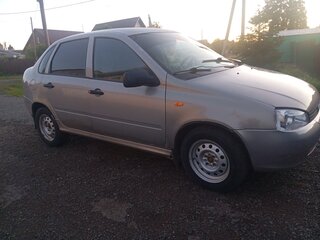 2007 Lada (ВАЗ) Kalina I, бежевый, 125000 рублей, вид 3