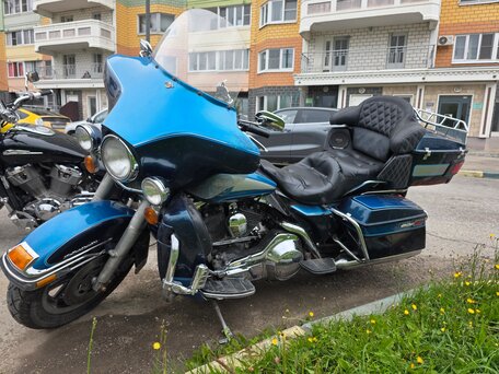 1993 Harley-Davidson Electra Glide, синий, 530000 рублей, вид 1