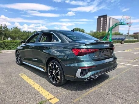 2022 Audi A3 35 TFSI Long IV (8Y), зелёный, 1690000 рублей, вид 4