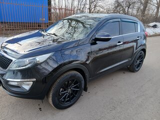 2015 Kia Sportage III Рестайлинг, чёрный, 1600000 рублей, вид 1