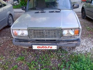 2011 Lada (ВАЗ) 2107, серебристый, 140000 рублей, вид 3