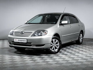 2004 Toyota Corolla IX (E120, E130) Рестайлинг, серебристый, 340000 рублей, вид 1